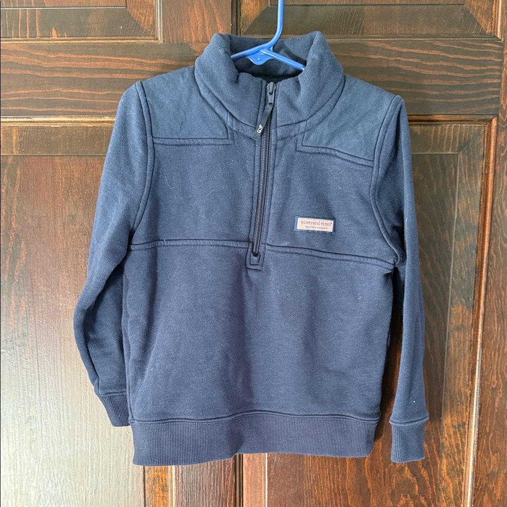 Vineyard Vines Dark Blue Kids Pullover Jacket